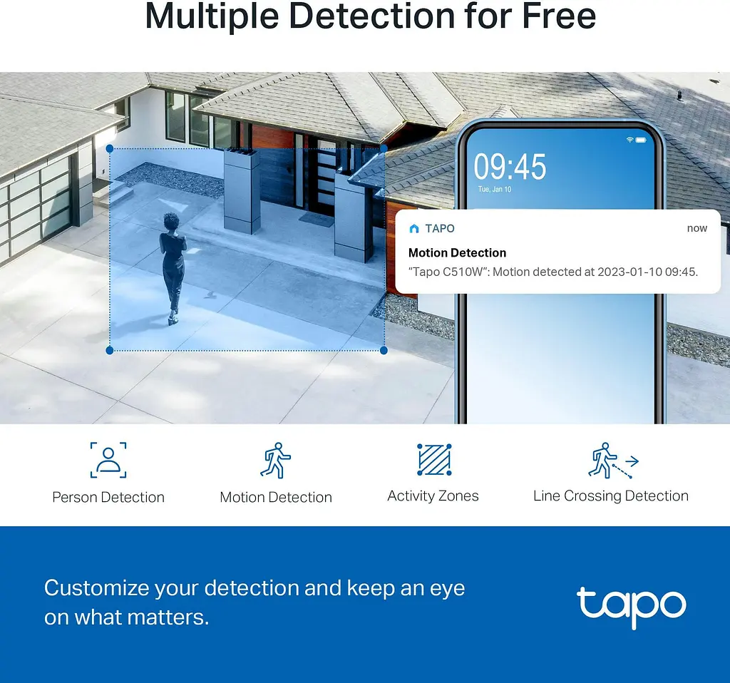IP-камера Tapo C510W 3MP N300 внешняя поворотная TP-Link teh0016033 - фото 8