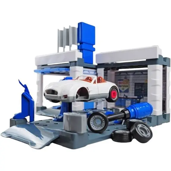 Ігровий набір Bosch Mini Car Service Автосервісна станція з автомийкою (8647) - фото 3