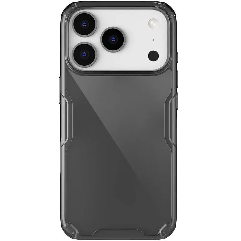 TPU чохол Nillkin Nature Pro Series для Apple iPhone 17 Pro Max (6.9) Чорний (прозорий) - фото 3