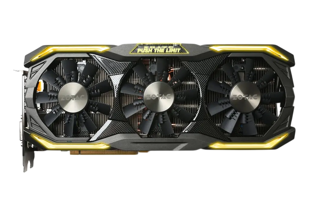 Відеокарта GeForce GTX 1080 8GB Zotac AMP Extreme+ (ZT-P10800I-10P) Б/В - фото 2