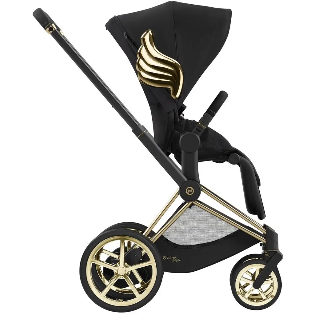 Коляска Cybex ePriam by Jeremy Scott Wings чорна (521002723) - фото 2