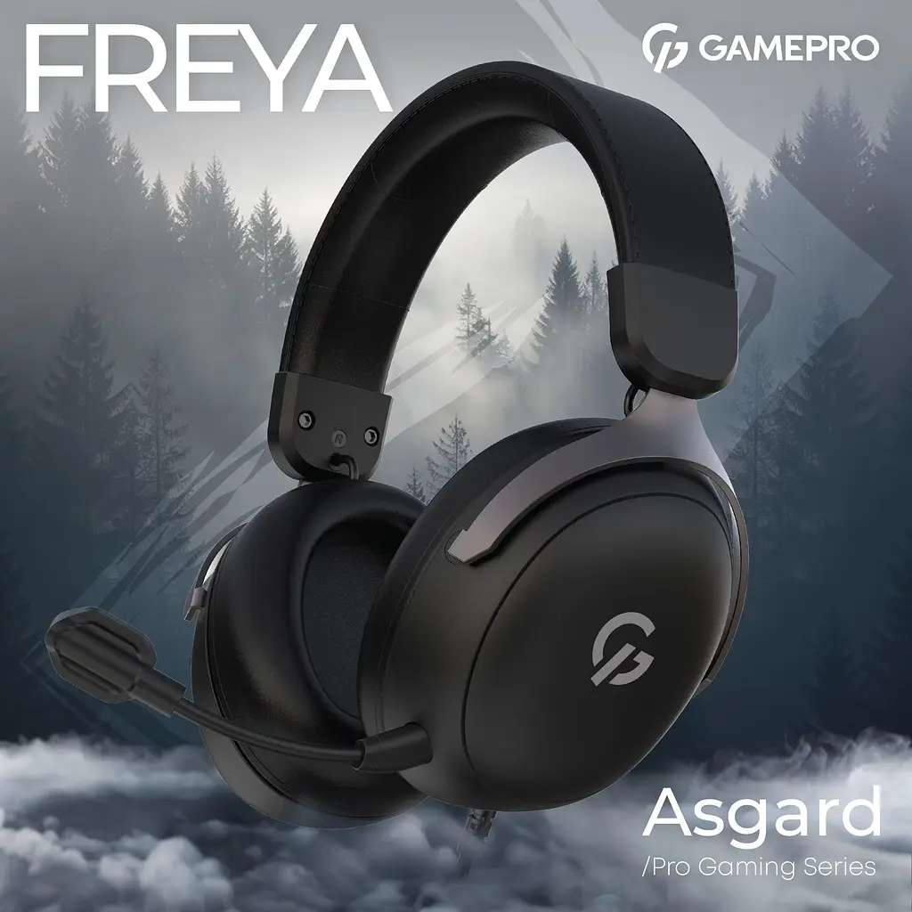 Ігрові навушники GamePro Asgard Freya Black (HS145B) [153968] - фото 3