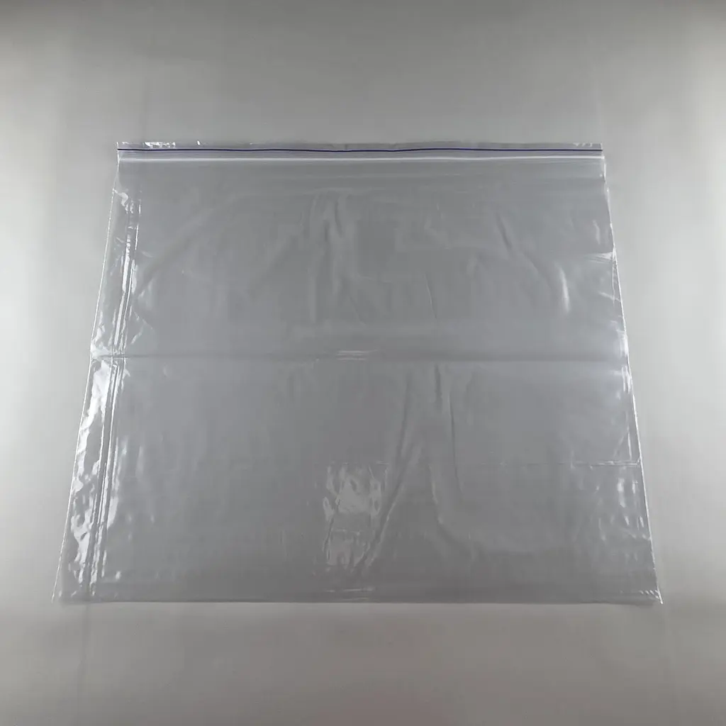 Пакети Zip-Lock прозорі 60x50 см, 100 шт, 50 мкм, поліетиленові пакети із застібкою