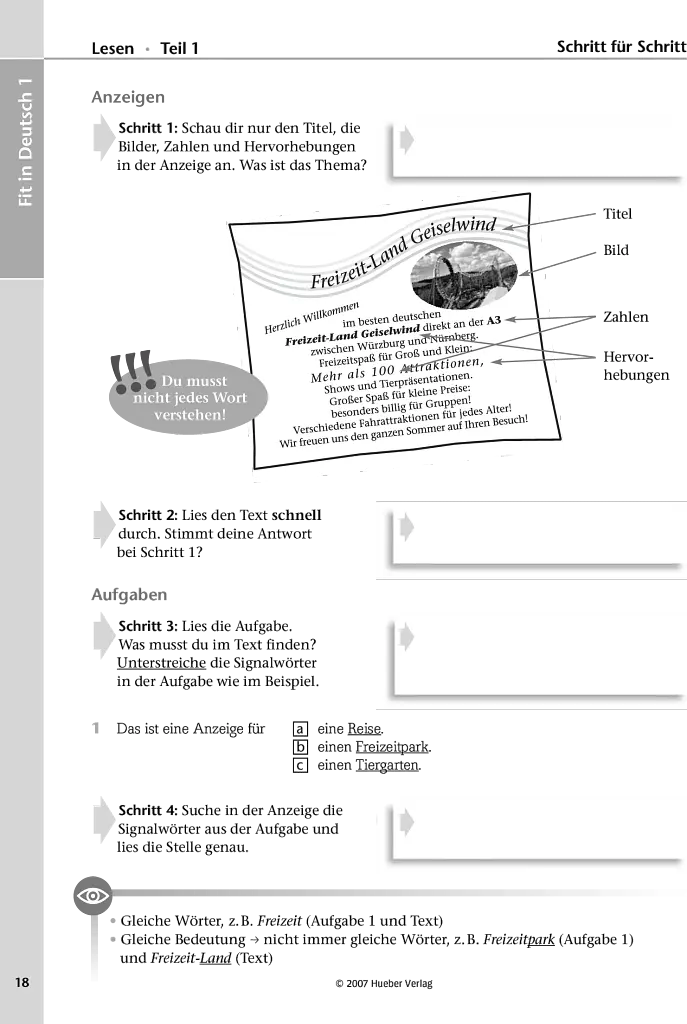 Fit fur Fit in Deutsch 1 + 2. Buch + CD - фото 4