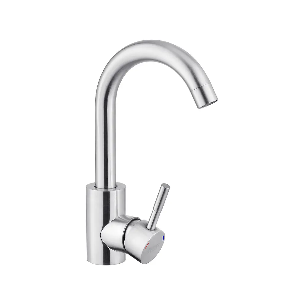 Смеситель для раковины Kroner Edelstahl Klassisch - ESG011 (CV022999) - фото 2