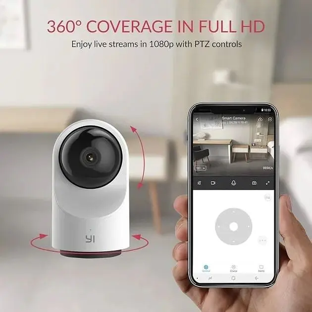 Камера Xiaomi Yi Dome Camera 1080P Yi1080PD - фото 7