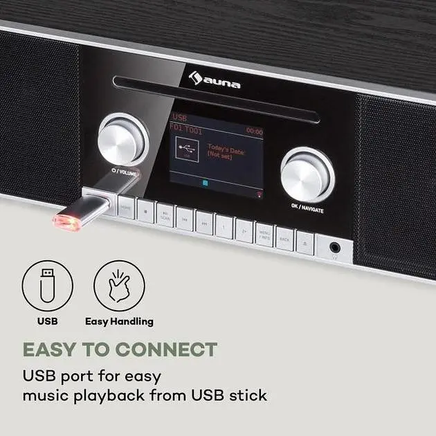 Интернет-радио Auna Connect CD MKII (10037492) - фото 5