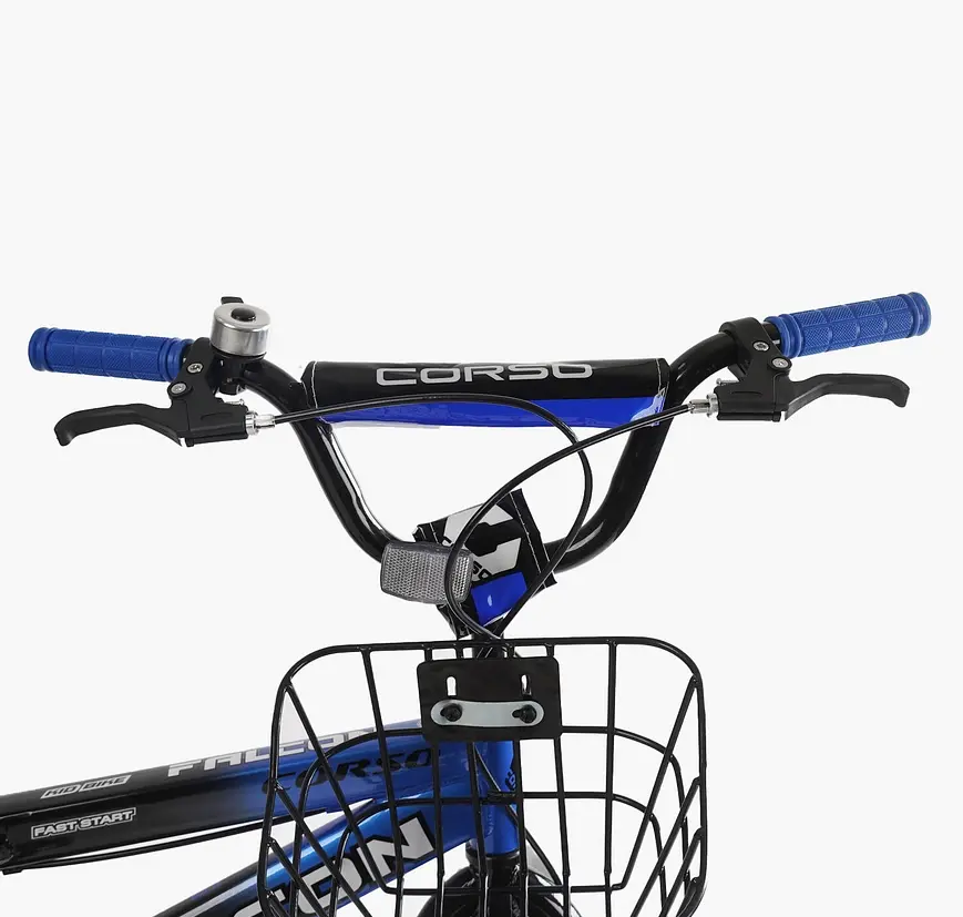 Велосипед 2-х колёсный 18" FL-18020 "Corso Falcon" стальная рама, дисковые тормоза, доп. колёса, звонок, собран на 85% (6800070180203) - фото 7