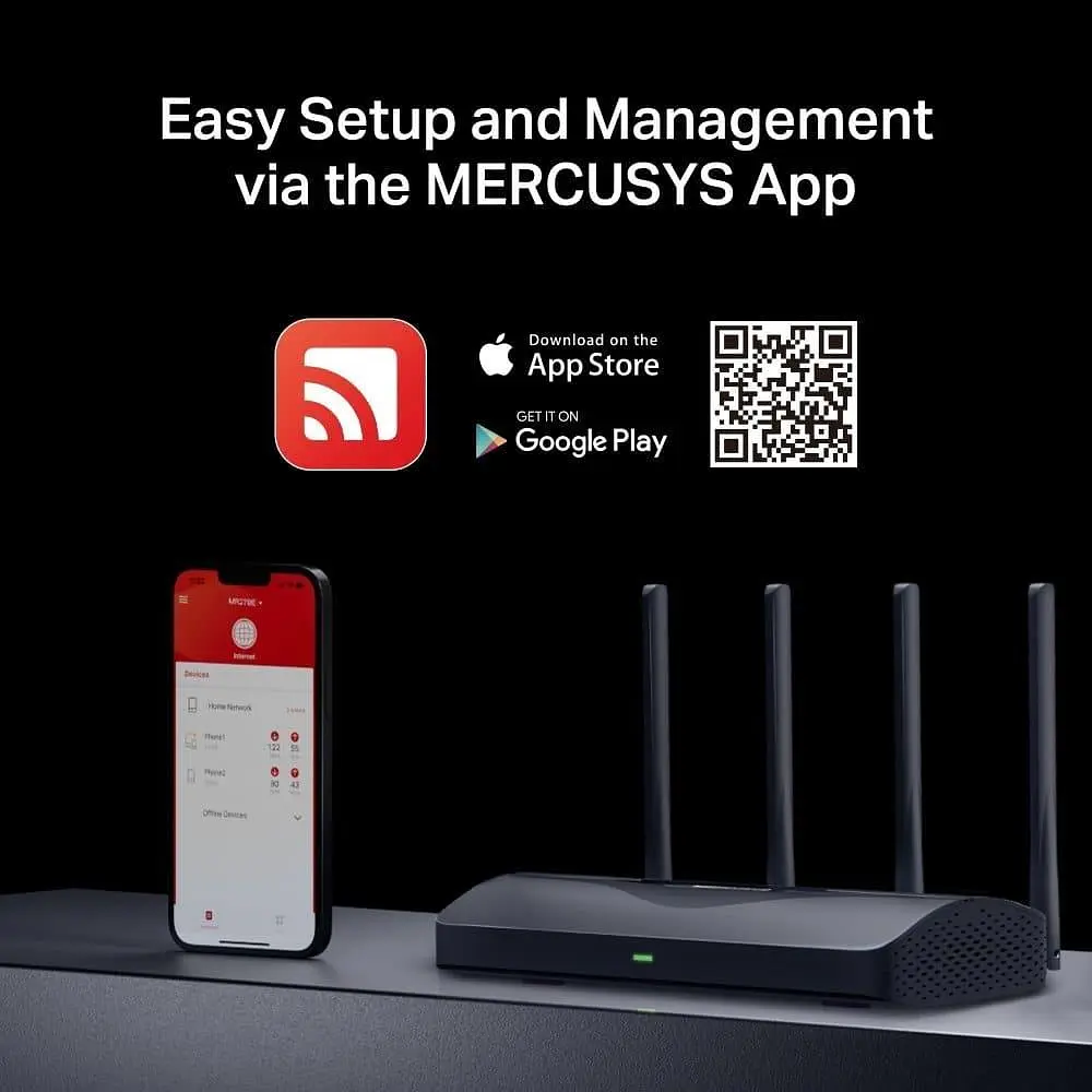 Роутер Mercusys MR27BE (MR27BE) - фото 4