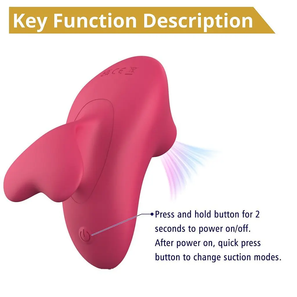 Стимулятор Erospace Sweet Play A15 Вакуумний клітора - фото 4