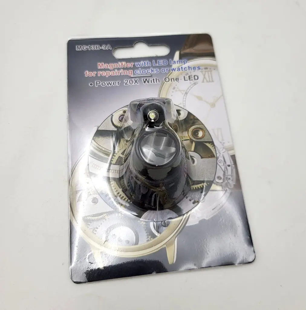 Лупа очна з LED підсвічуванням 20 кратна UKC Mg13b-9A - фото 6