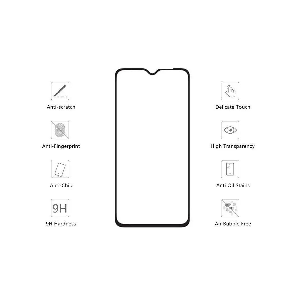 Скло захисне Drobak ZTE Blade 20 Smart (242413) - фото 2