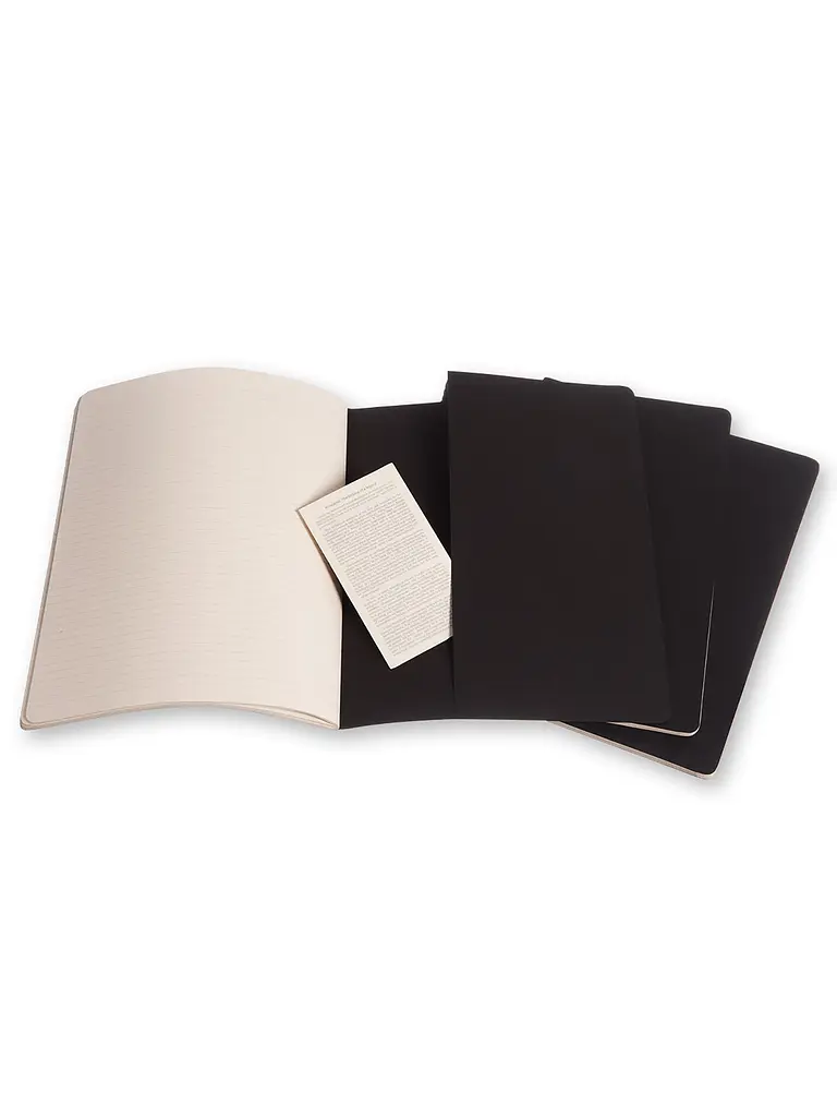 Записник Moleskine Cahier XXL, Лінійка Чорний (QP331) - фото 4