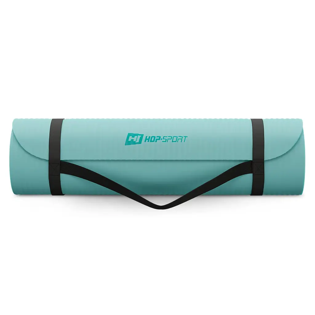 Коврик для йоги Hop-Sport HS-NB010GM NBR 1см бірюзовий - фото 3