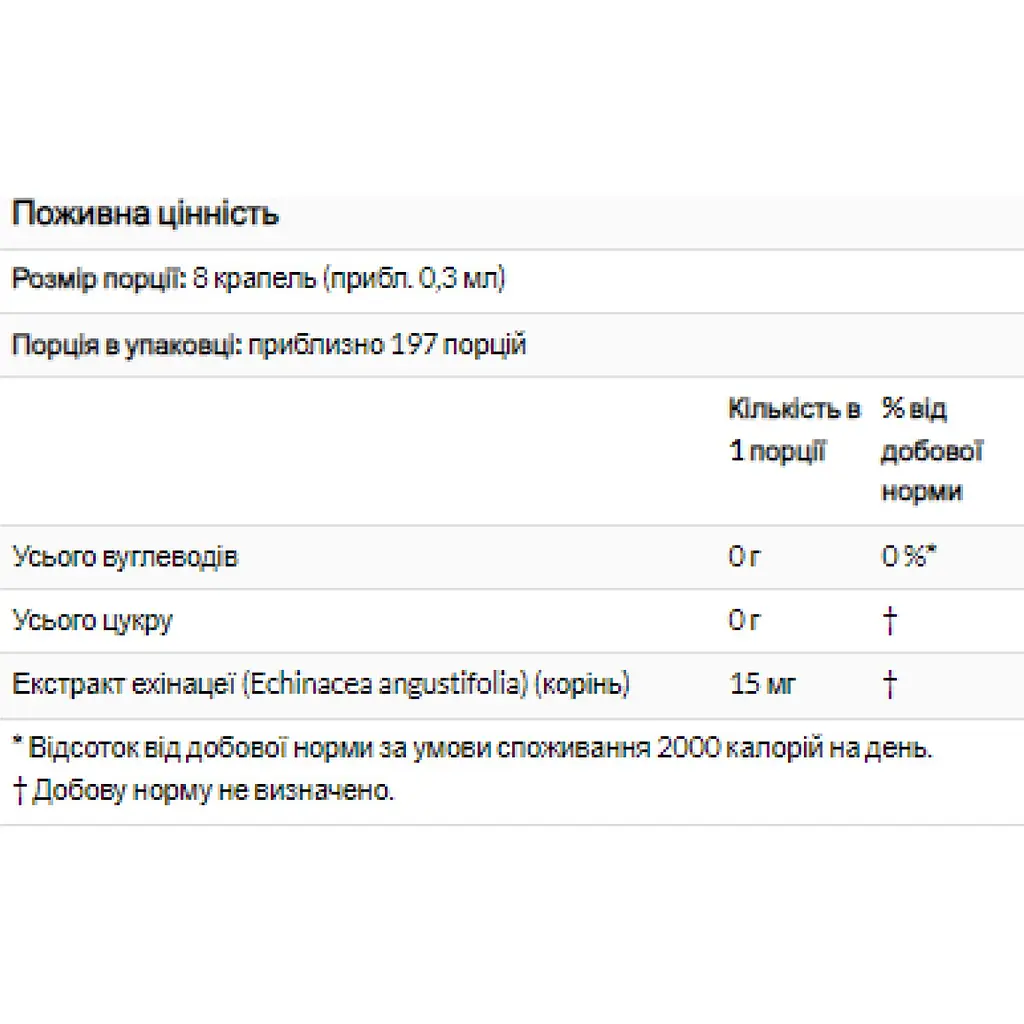 Ехінацея Now Foods Echinacea Liquid for Kids Orange 59 мл - фото 2