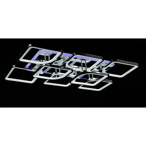 Світлодіодна люстра світильник з пультом і підсвічуванням Splendid-Ray 30-3984-34 - фото 2