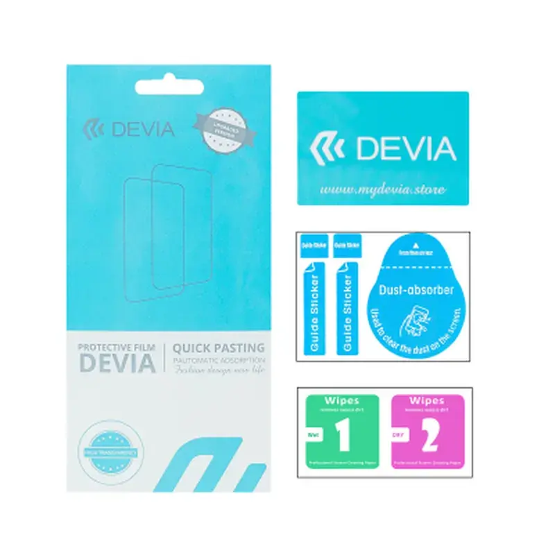 Плівка захисна Devia Hydrogel Apple iPhone 14 Pro (DV-IPH-14PR) - фото 3