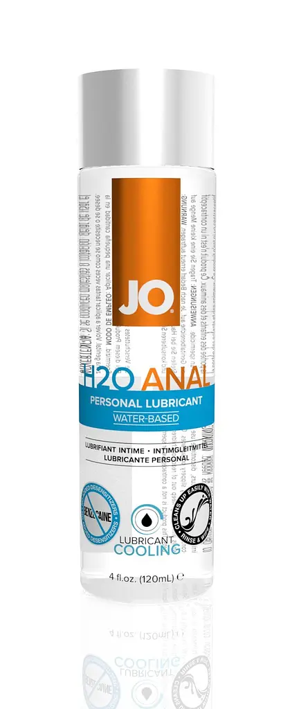 Анальний лубрикант JO System Anal H2O Cooling Охолоджувальна, 120 мл - фото 2