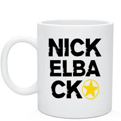 Кухоль GeekLand Nickelback star 02,24 330 мл сірий - фото 2