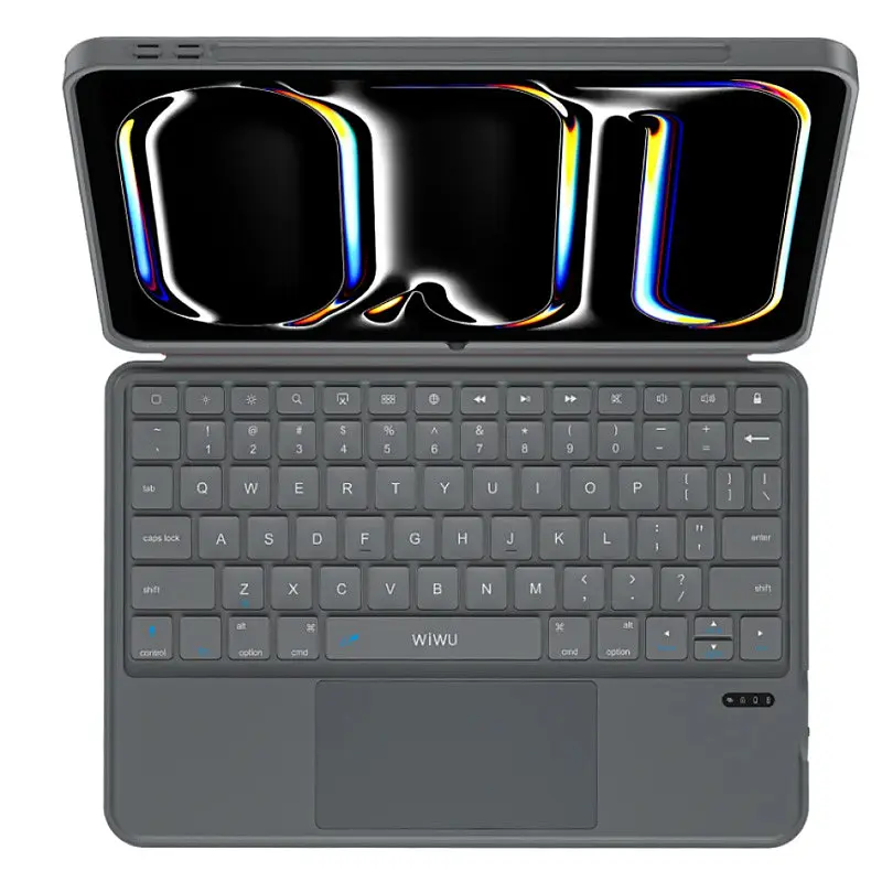 Клавіатура-чохол MK-005 3 in 1 для iPad Pro 11" (2024) Bluetooth Grey Wiwu teh0029790 - фото 7
