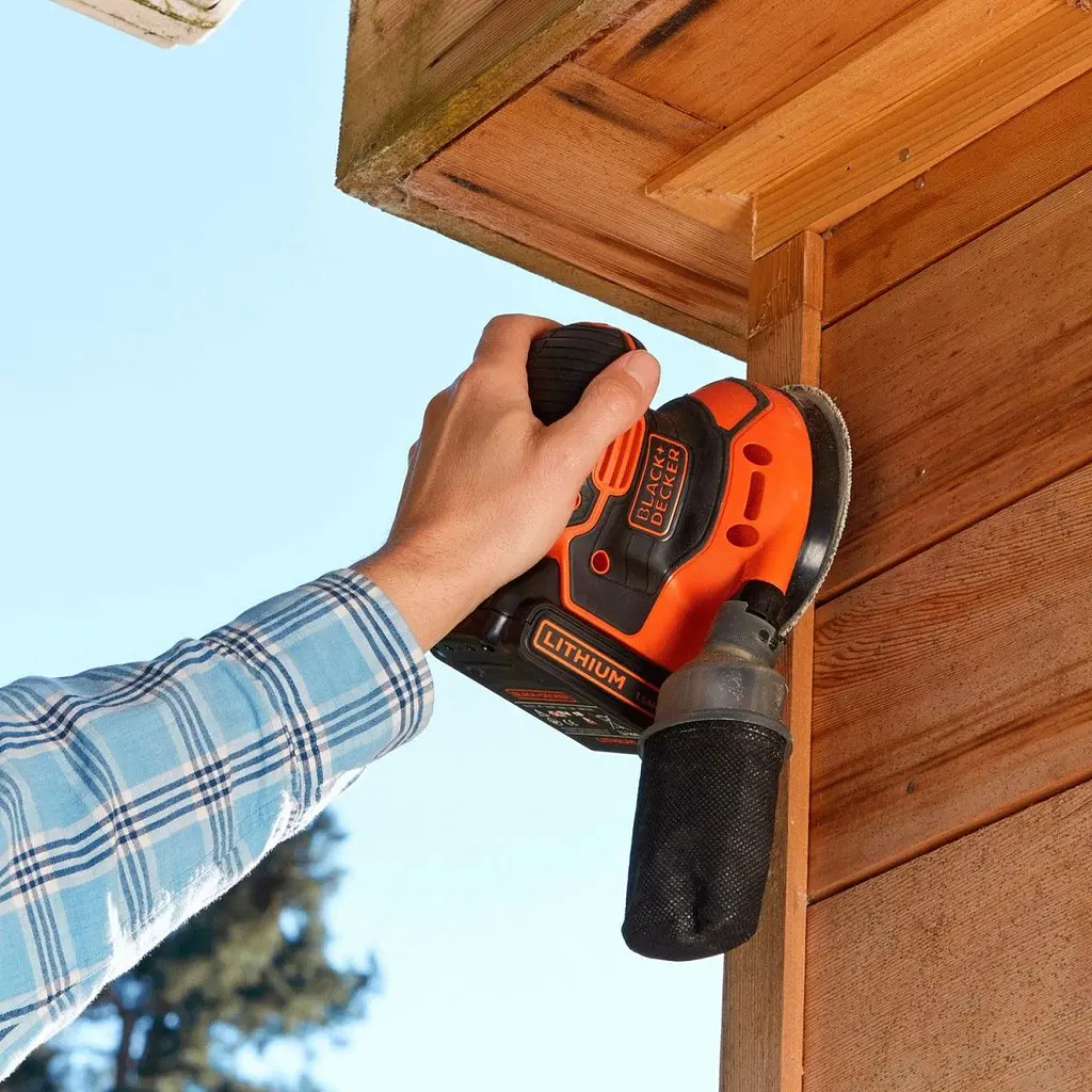 Вібраційна шліфмашина Black+Decker BDCROS18 [119615] - фото 6