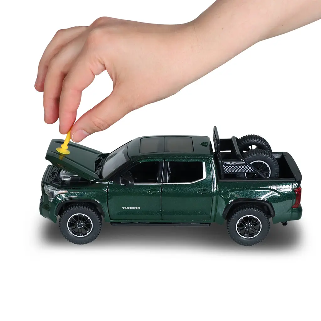 Автомодель TechnoDrive Toyota Tundra 1:24 зелена (KM08555) - фото 13