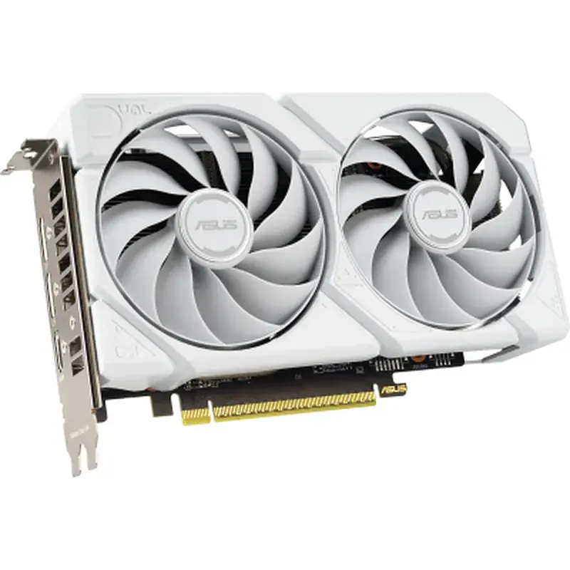 Відеокарта ASUS Radeon RX 9060 XT 16Gb DUAL WHITE OC (DUAL-RX9060XT-16G-WHITE) - фото 3