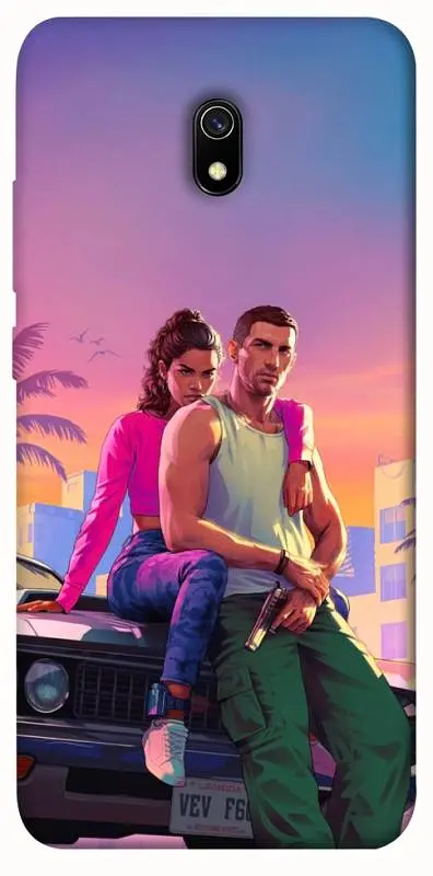 TPU чохол Demsky GTA VI Heroes для Xiaomi Redmi 8a