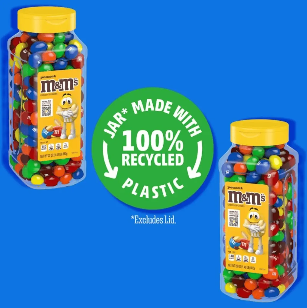 Драже M&M's Peanut Milk Chocolate Candy 652г - фото 5