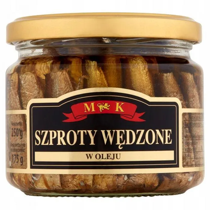Шпроти MK Szproty Wedzone в олії 250 г.