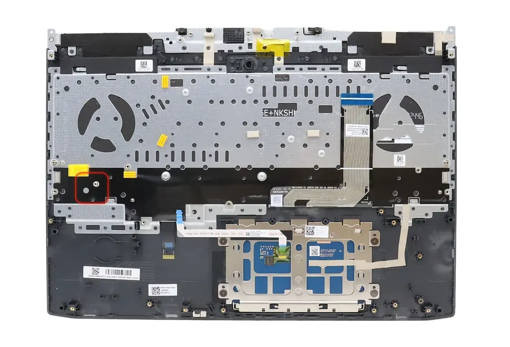 Топкейс ноутбука / верхня панель з клавіатурою від ноутбука Lenovo IdeaPad Gaming 3 15IAH7 (82S9), 3 15ARH7 (82SB) [RGB ver.] (5CB1J50972) Оригінал від Lenovo - фото 2