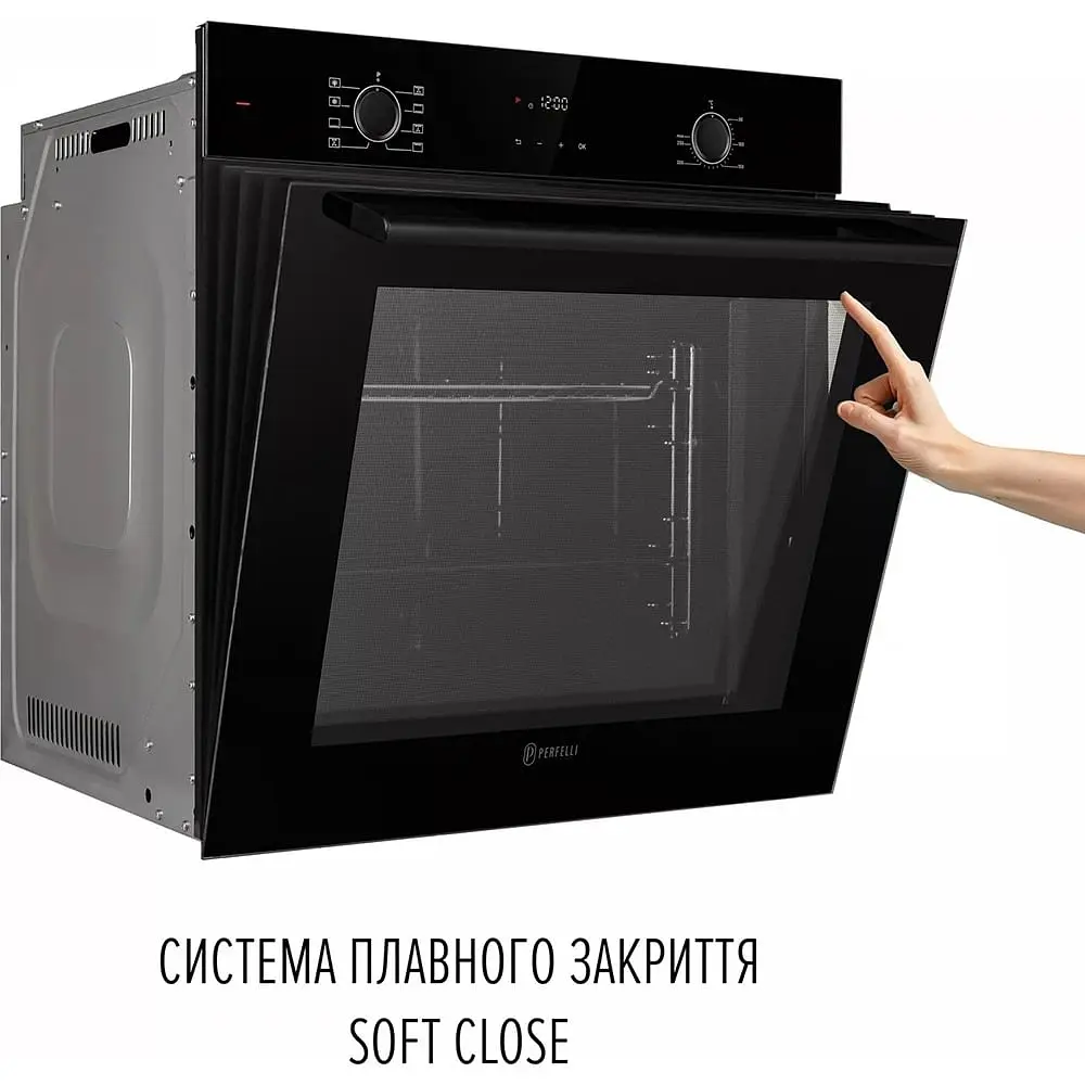 Вбудована духова шафа Perfelli Perla 6D8I Nero - фото 6