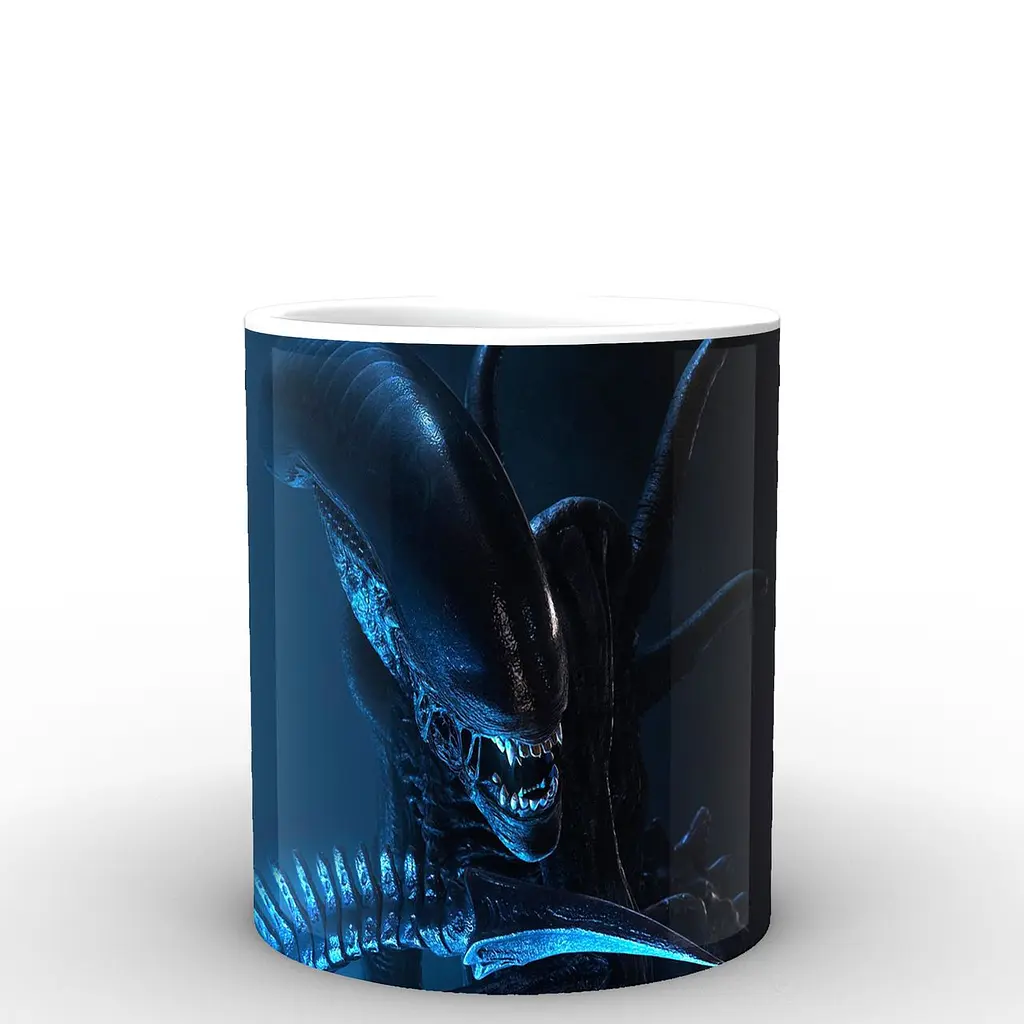 Кружка GeekLand Alien Чужой постер AL.02.018 330 мл белая - фото 3