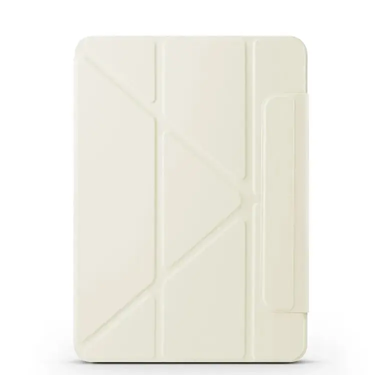Обложка BeCover Ultra Slim Origami Magnetic с креплением Apple iPad Air 11" M2/M3 2024/2025 Beige (712957) - фото 4