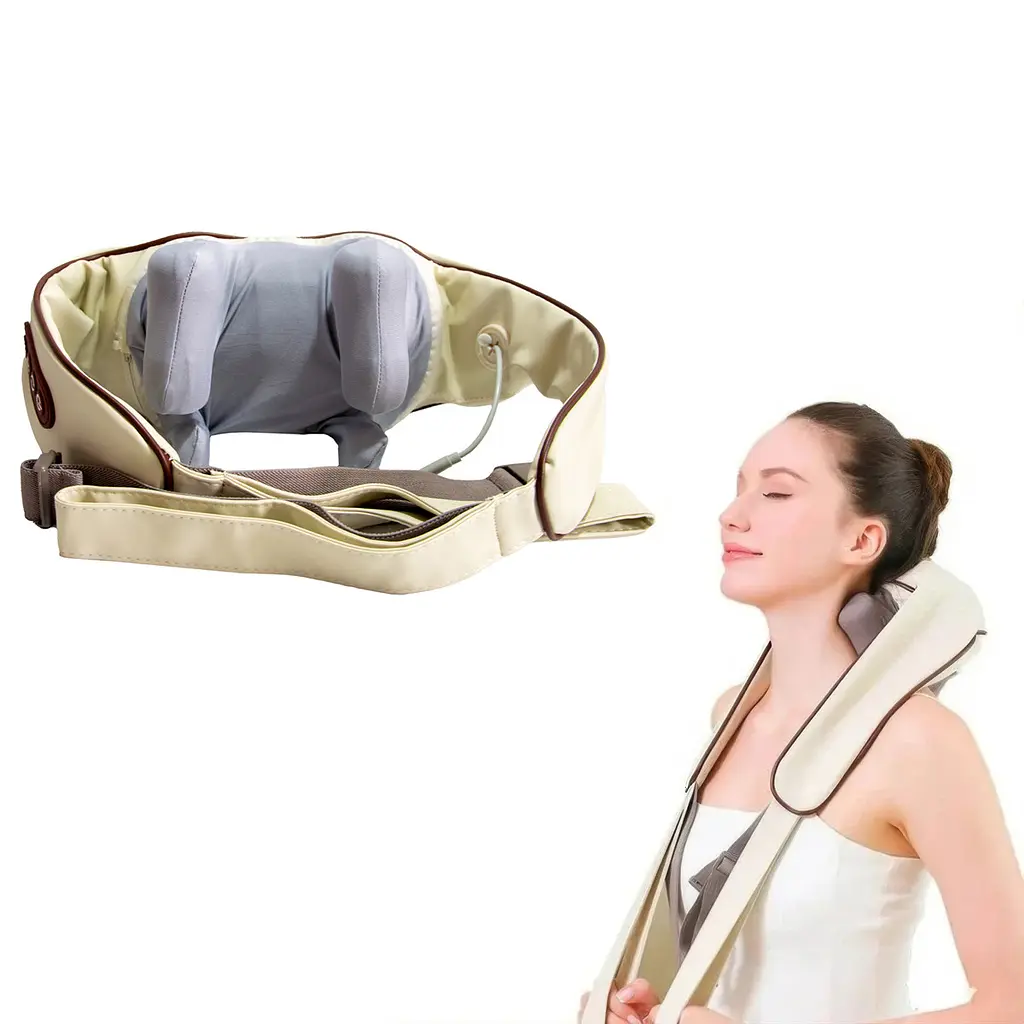 Масажер для шиї та плечей шийний масажер для комірної зони Massager Shoulder Neck Waist Back Legs - фото 2