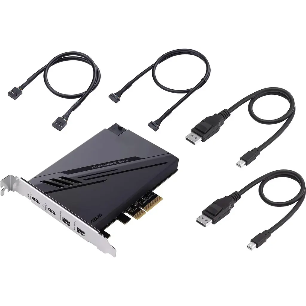 Плата-адаптер PCIe ASUS ThunderboltEX 4 USB Type-C PCIe 3.0 X4 Expansion Card - фото 5