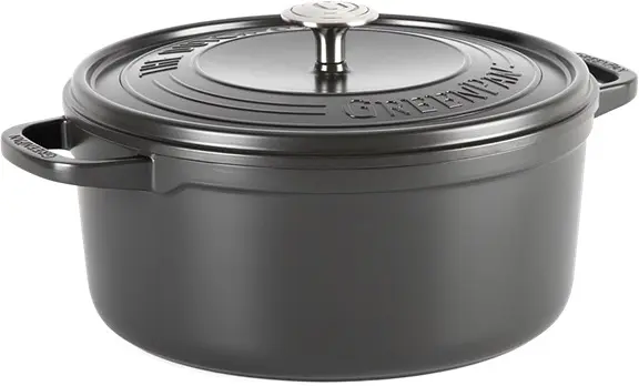 Каструля з кришкою GreenPan Featherweights CC005057-001 28 см 6.3 л чорна - фото 2