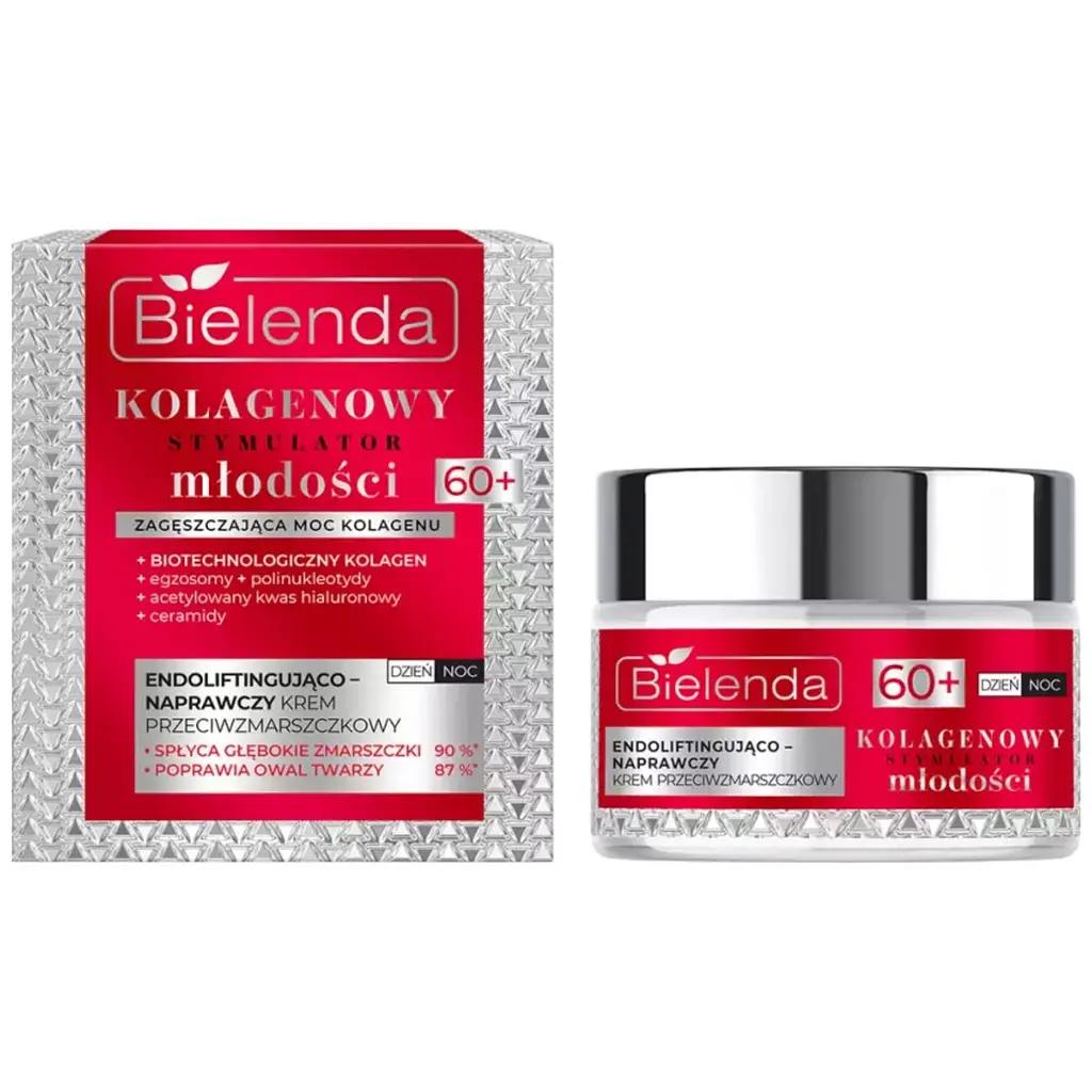 Крем Bielenda Collagen Youth Stimulator Ендоліфтинговий проти зморщок 60+, 50 мл - фото 2