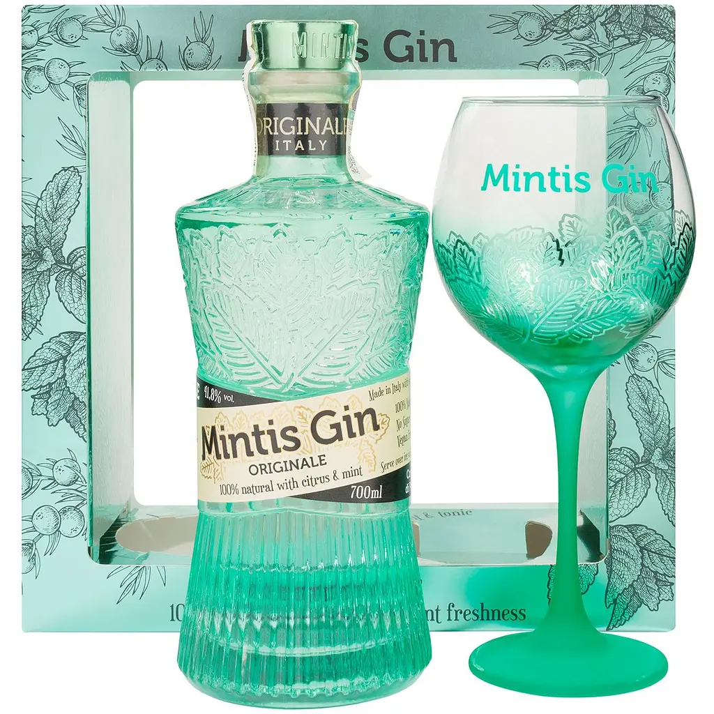 Джин Mintis Originale 41.8% 0.7 л з келихом  - фото 2