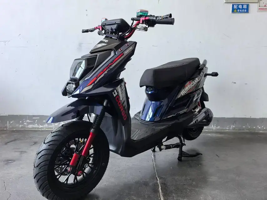 Електроскутер Двомісний Corso Hurricane (2500W 72V/40Ah) Синій - фото 2