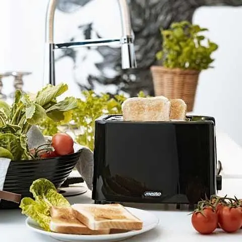 Тостер + підставка для булочок Mesko MS 3220 900 Вт нержавійка автовідключення - фото 6