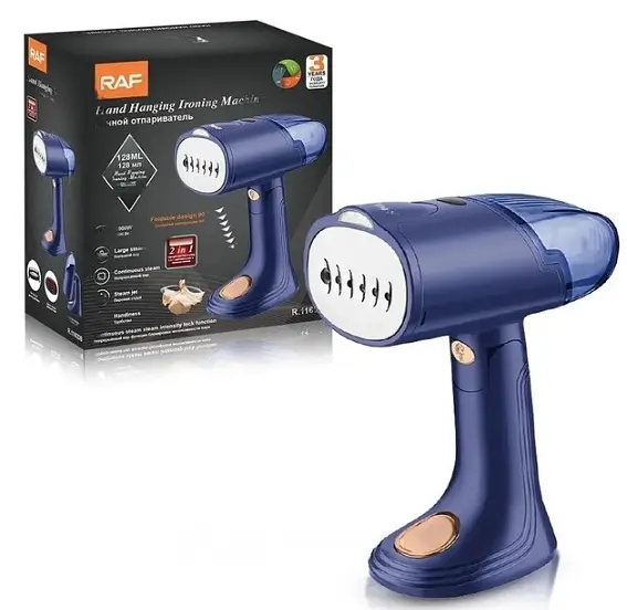 Відпарювач для одягу ручний пароочисник RAF R-1160 DB 1500W - фото 5