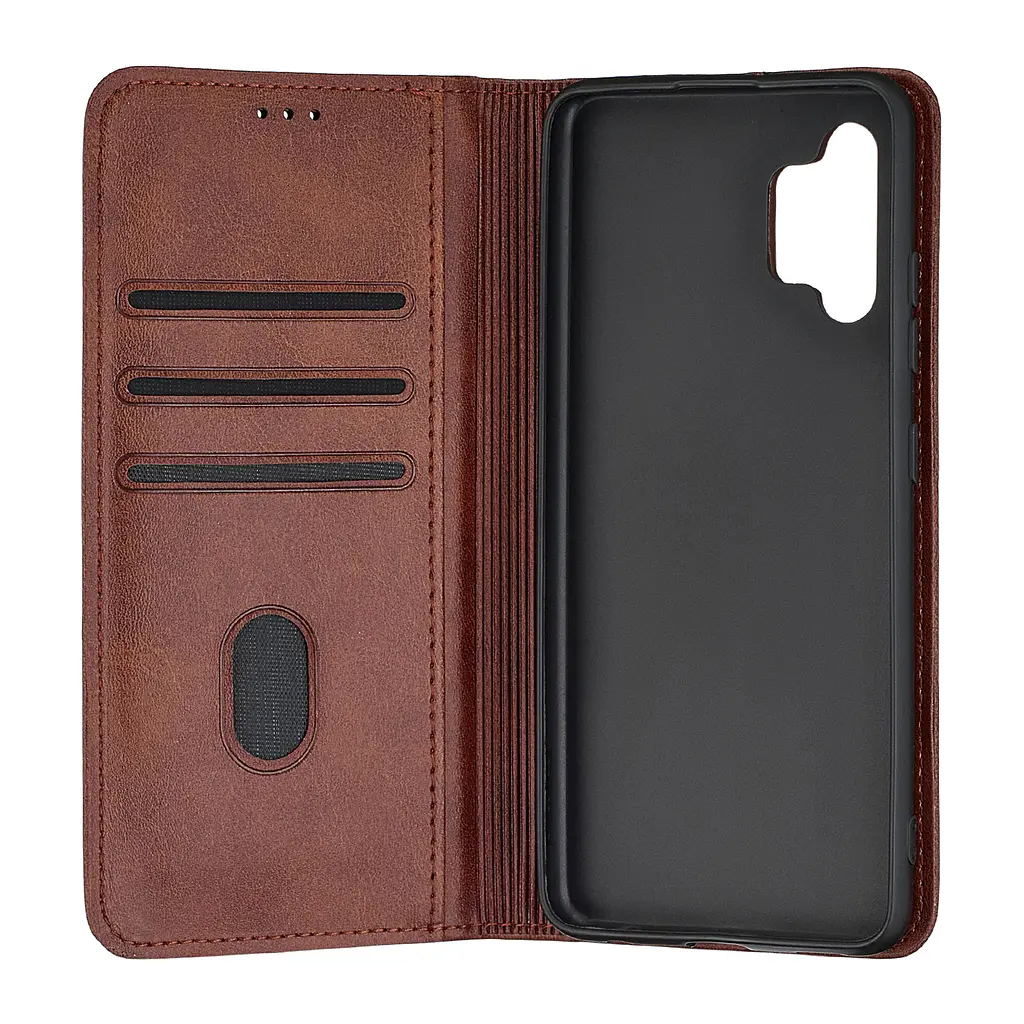 Чохол-книжка Premium Samsung A32 4G (A325) Dark Brown - фото 2
