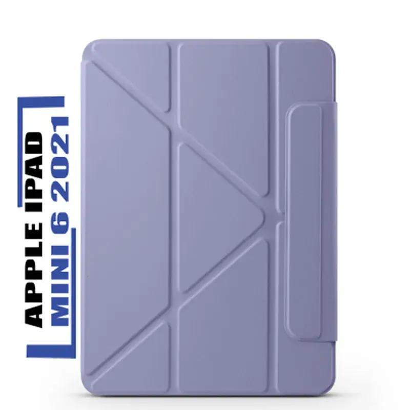 Чохол до планшета BeCover Ultra Slim Origami Magnetic Apple iPad Mini 6 2021 Deep Purple (712945)