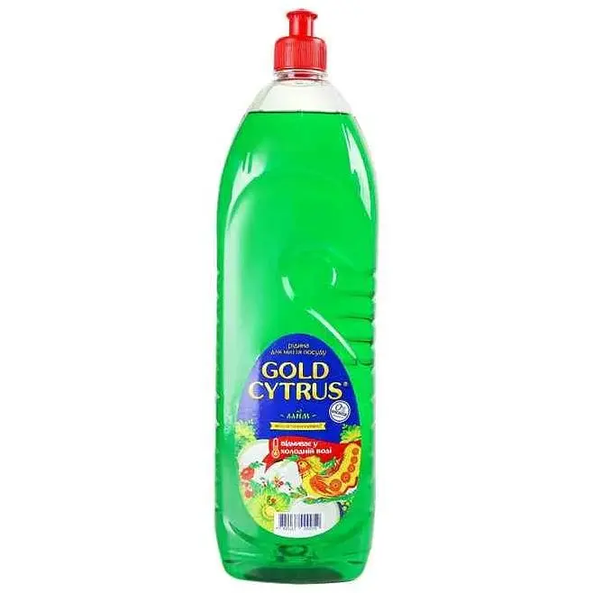 Засіб для чищення GOLD CYTRUS 1.5л Зелений лайм