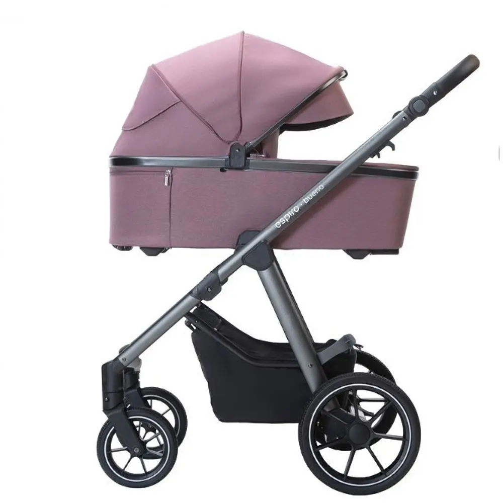 Коляска Espiro Bueno 2022 309 Charming Beige, універсальна 2 в 1, бежева (205132) - фото 5