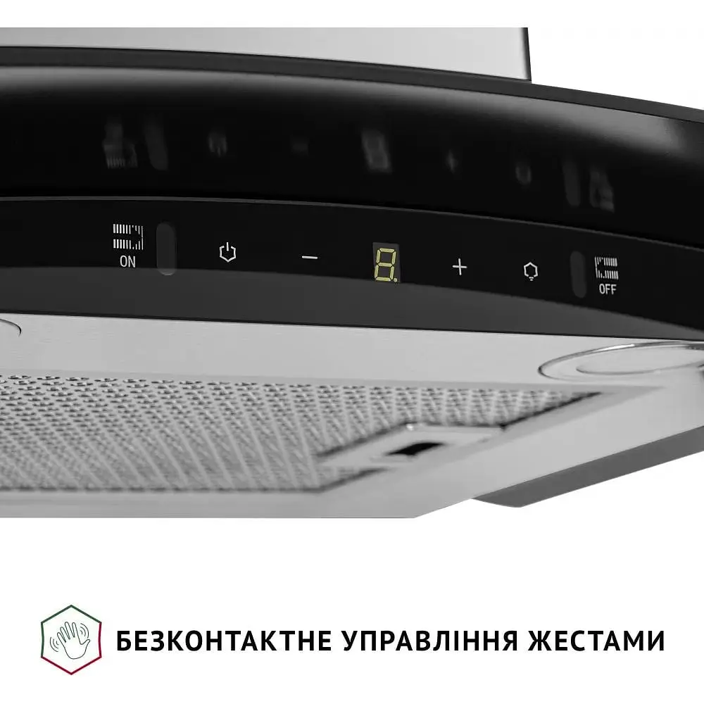 Витяжка Perfelli Grassi 6PWX Inox - фото 6