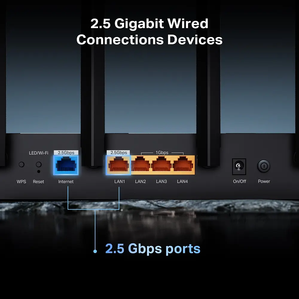 Бездротовий маршрутизатор TP-Link Archer BE400 - фото 6