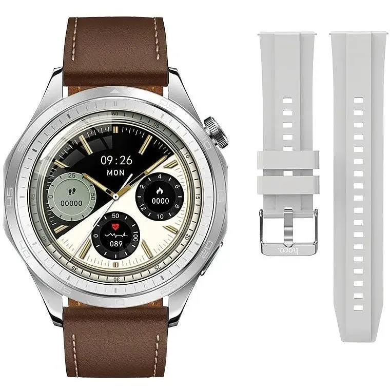 Смарт-часы Hoco Y21 AMOLED Smart Sports Watch (call version) Silver - фото 2