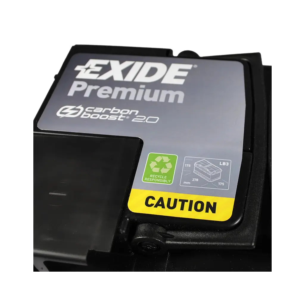 Акумулятор автомобільний EXIDE PREMIUM 72A (EA722) - фото 3